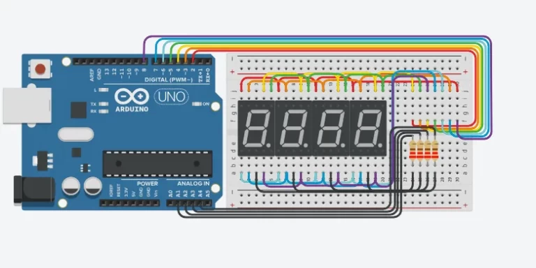 Счётчик на семисегментном индикаторе