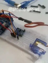 Одноосевой стабилизатор на MPU6050 и серво