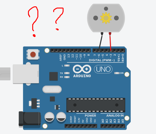 Подключение мотора к ардуино Arduino