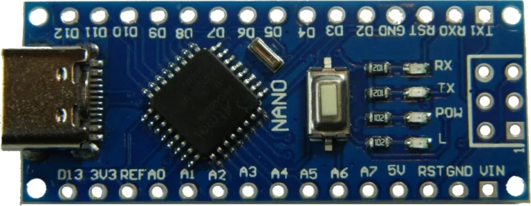 Интерактивная распиновка Arduino Nano V3/R3 - на сайте Arduino Uno WorkShop